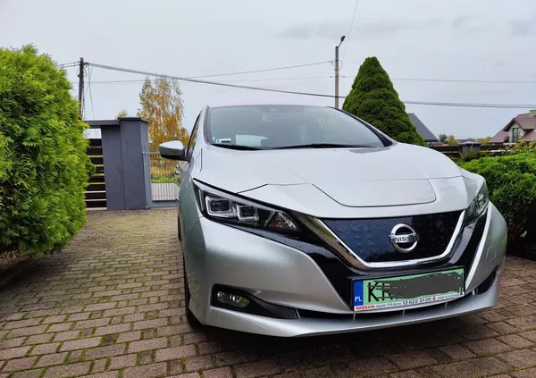 nissan leaf kraków Nissan Leaf cena 69600 przebieg: 54000, rok produkcji 2018 z Kraków